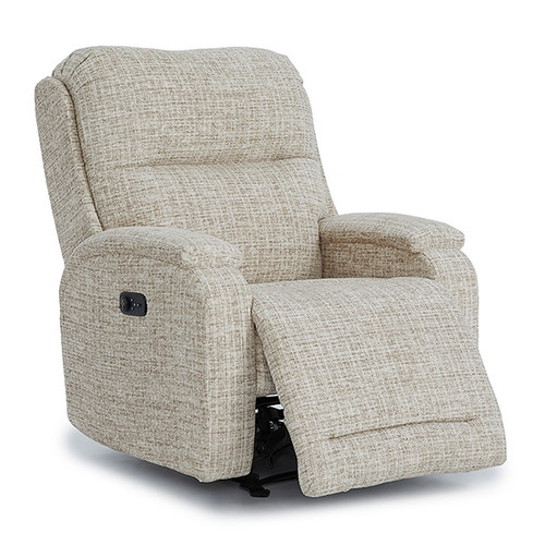 Maverly Sand Rocker Recliner w/ Heat & Massage