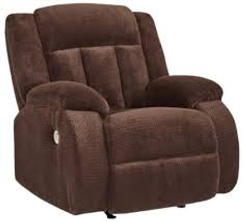Observation Chocolate Rocker Recliner
