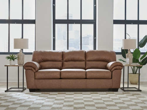 WillowBend Caramel Sofa