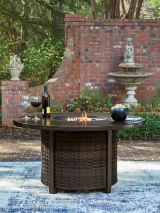 Monterey Point Round Firepit