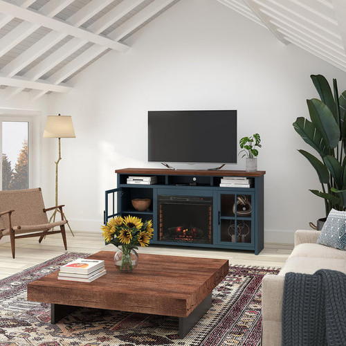 Nantucket 74" Console w/Fireplace