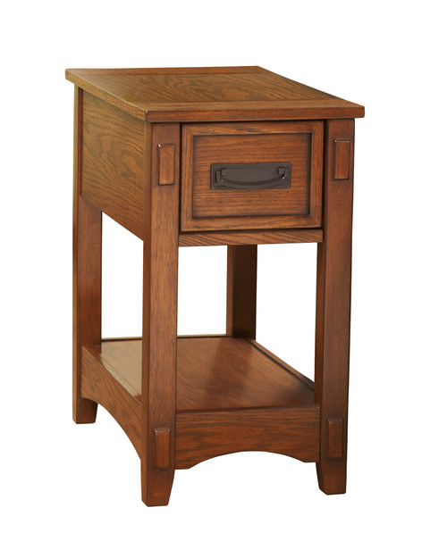 Breegin Cross Island Chairside Table
