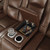 The Man-Den Mahogany Leather P3 Power Reclining Loveseat