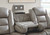 The Man-Den Mahogany Leather P3  Power Reclining Sofa/Couch