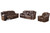 Stoneland Chocolate 3 Pc. Reclining Sofa, Loveseat, Rocker Recliner