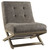 Sidewinder Taupe Accent Chair