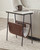 Etanbury Brown / Black/white Accent Table