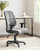 Beauenali Gray/Black Home Office Chair