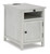 Treytown Chairside Antique White Table