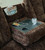 Soundwave Chocolate Reclining Sofa