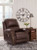 Freyeburg Walnut Power Recliner