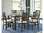 Rokane Dining Table and 6 Chairs Set