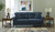 Bixler Navy Sofa/Couch