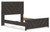 Prendonea Charcoal Queen Bed