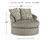 Soletren Swivel Accent Chair in Ash