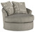 Soletren Swivel Accent Chair in Ash