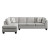 Myles Gray 2pc Sectional w/Chaise Myles Gray 2pc Sectional w/Chaise