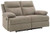 Side-Swipe Mocha Reclining Loveseat
