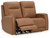 Tryanny Butterscotch Power Loveseat