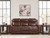 Next Move Mahogany Power Sofa