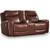 Next Move Mahogany Power Loveseat
