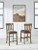 Urbinforte Upholstered Barstool