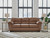 WillowBend Caramel Sofa