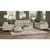 Presley Flax Storage Ottoman