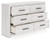 Cayboni White Dresser