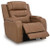 Knightington Caramel Recliner w/Audio