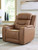 Knightington Caramel Recliner w/Audio