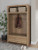 Dovander Brown Hall Tree with Storage Bench