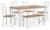 Gesthaven White 6pc Dining Set