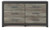 Broachmyn Black/Gray Six Drawer Dresser