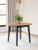 Gesthaven Blue Dropleaf Table