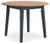 Gesthaven Blue Dropleaf Table