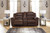 Stoneland Chocolate Reclining Loveseat