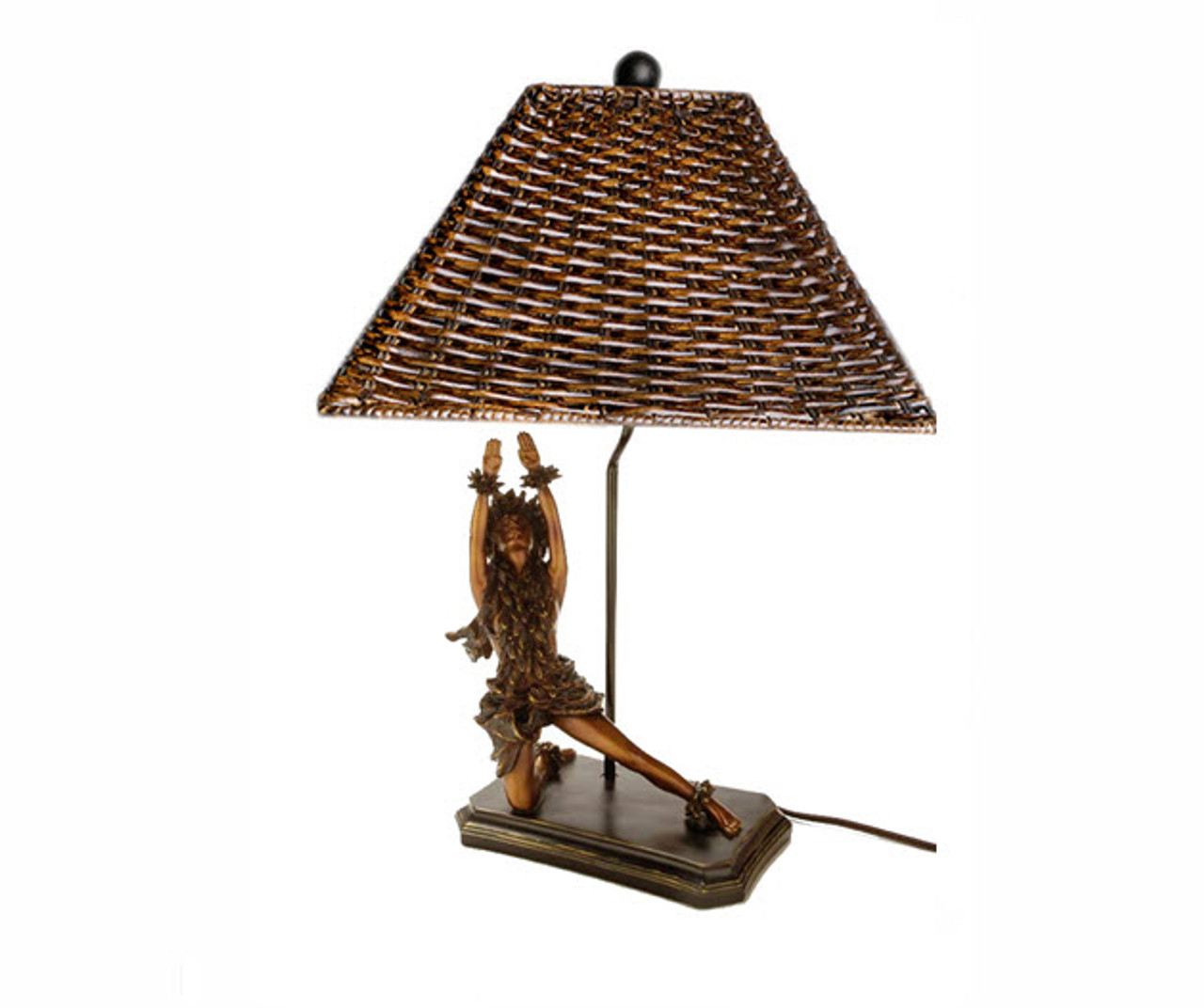 hula girl lamp