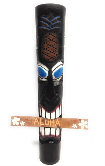 40" Big Kahuna Tiki  Totem Pole with Aloha Sign 40" Big Kahuna Tiki  Totem Pole with Aloha Sign