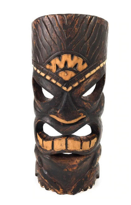 12" ACHIEVEMENT TIKI MASK 12" ACHIEVEMENT TIKI MASK