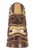 12" EART Tiki Mask  - Hand Carved Wood - Antique Finish 12" EART Tiki Mask  - Hand Carved Wood - Antique Finish