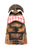 12"  COLORFUL HAPPY SMILEY  TIKI  Mask  - Hand Carved Wood - Antique Finish 12"  COLORFUL HAPPY SMILEY  TIKI  Mask  - Hand Carved Wood - Antique Finish