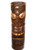 20" Contemporary  Love  Antique Finish  Modern Tiki Totem 20" Contemporary  Love  Antique Finish  Modern Tiki Totem