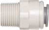 3/8 Push Fit - 1/4 BSP Male Adaptor (JG)