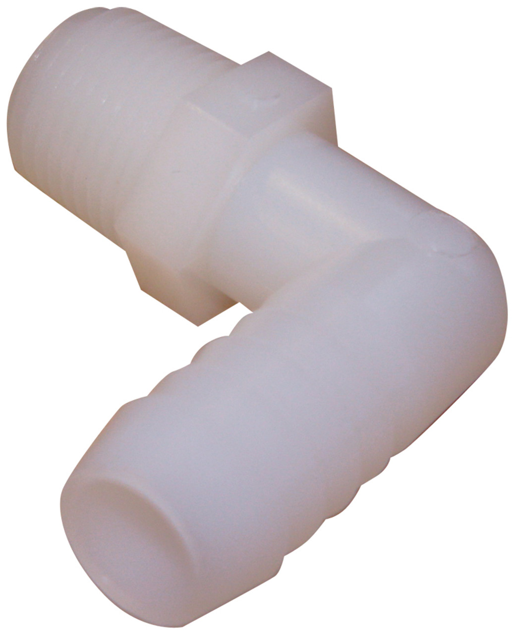 Elbow Hosetail 3/8in - 1/2in Nylon (for pump with female)