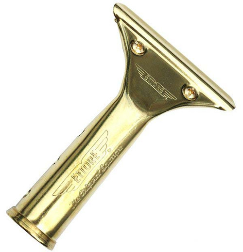 Ettore Fixed brass Squeegee handle only