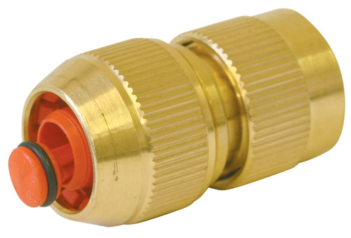 Coupler1/2in - Brass n/return