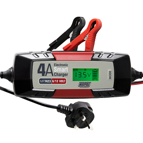 MAYPOLE - Electronic Smart Charger 6/12v 