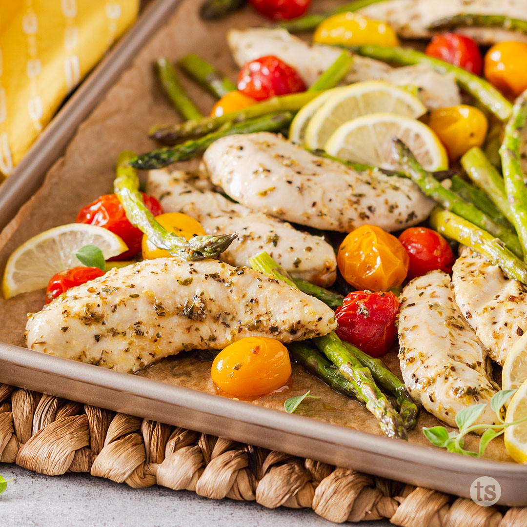 Thigh Recipes Sheet Pan Roasted Chicken Thighs And Vegetables