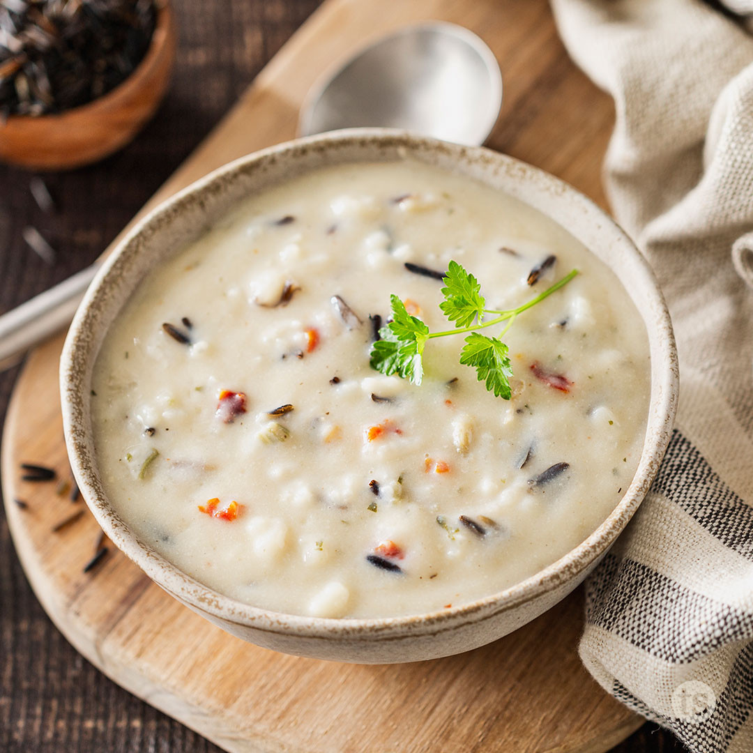 Creamy Wild Rice Soup Mix Tastefully Simple1